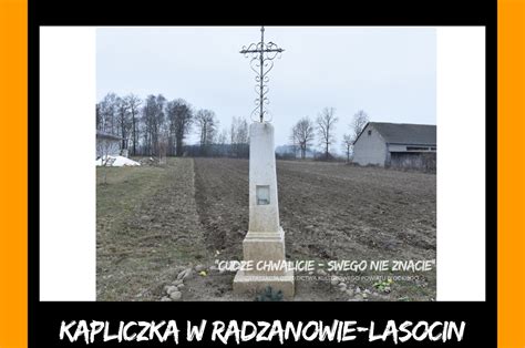 Kapliczka W Radzanowie Lasocin Gmina Radzanowo