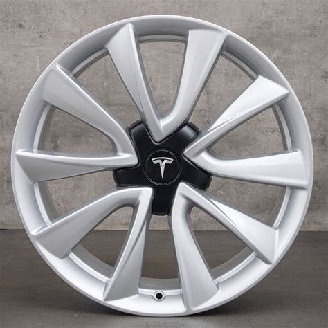 Tesla 19 Zoll Felgen Model 3 Alufelgen 1044224 00 B 8 5 X 19 ET40 NEU