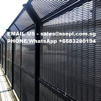 Expanded Mesh Fence Contractor In Singapore Singapore Specialized