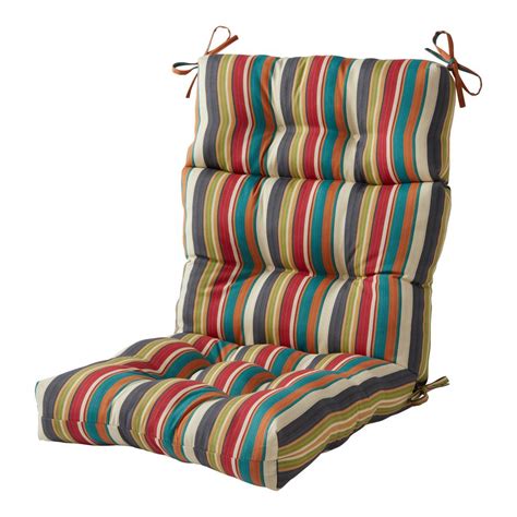 Tufted Striped Patio Furniture Cushions at Lowes.com