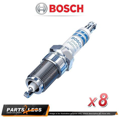 8 X Bosch Double Platinum Spark Plugs ZR5TPP33 0242145515 Long