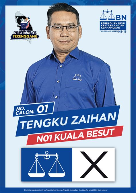 Kenali Calon Dun Terengganu Barisan Nasional Gelombang Biru