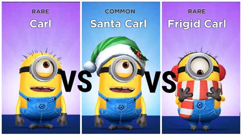 Minion Rush Frigid Carl Vs Carl Vs Santa Carl Youtube