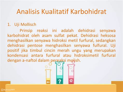 Analisis Kualitatif Karbohidrat Ppt