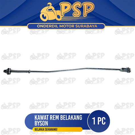 Jual Kawat Rem Belakang Byson Tiang Lidi Kampas Pedal Rem Rim Brake