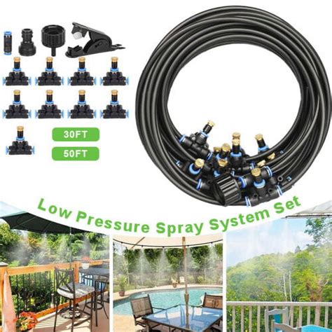 Jllom Ft Outdoor Patio Water Mister Mist Nozzle Misting Cooling