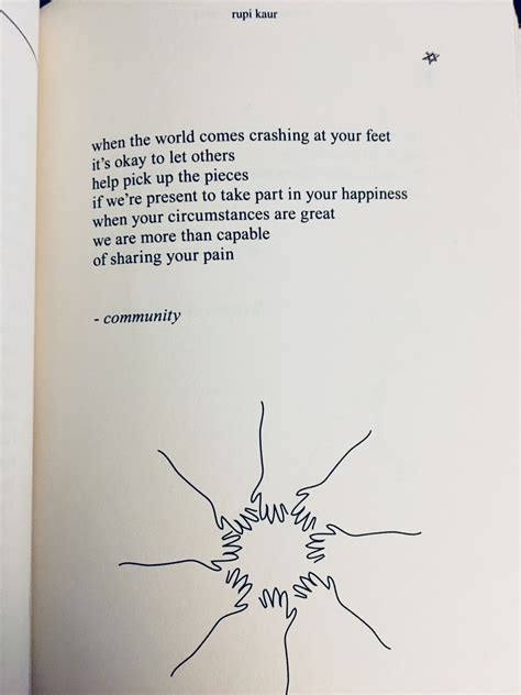 The Sun And Her Flowers Rupi Kaur “when The World Comes Crashing At Your Feet Its Okay To