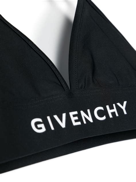 Givenchy Black Bikini For Girl With Logo Modesens