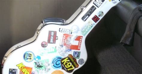 Cool Guitar Case Stickers I Want Pinterest Guitar Case Guitars