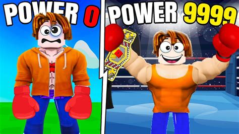 Upgrading Noob Into Godly Boxer Roblox Boxing Star Simulator Youtube