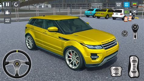 Modifiyeli Range Rover Araba Park Etme Oyunu Suv Araba Oyunu