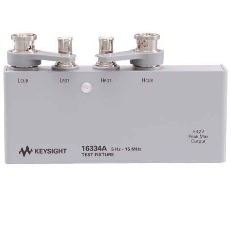 Medidor Lcr Accesorio A De Keysight Comprar Y Preguntar