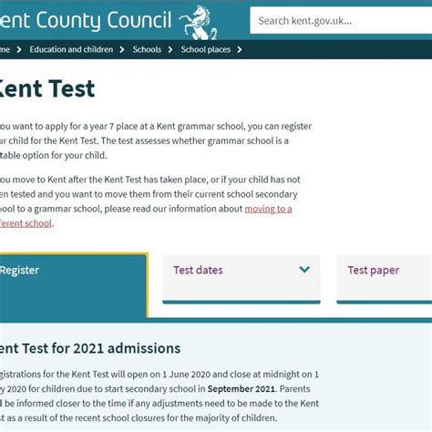 Kent Test 2021 Admissions St Martins School