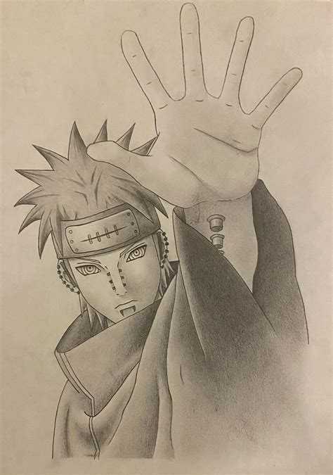 My Drawing of Pain : r/Naruto