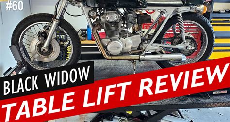 Black Widow Extra Wide Pneumatic Motorcycle Lift Table – Long Term Owner’s Review - YouMotorcycle