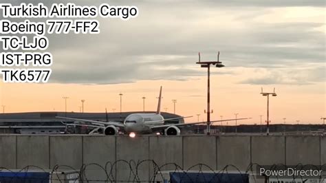 Lkpr Turkish Airlines Cargo Boeing Ff Tc Ljo Ist Prg