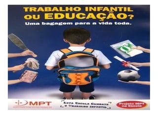 Projeto peteca erradicação do trabalho infantil PPT