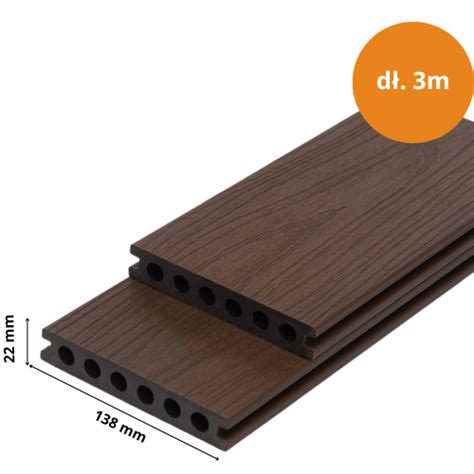 Deska Tarasowa Kompozytowa 22x138mm 3m Legro Natural Walnut Dobra