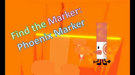 How To Get Phoenix Marker In Find The Markers Youtube