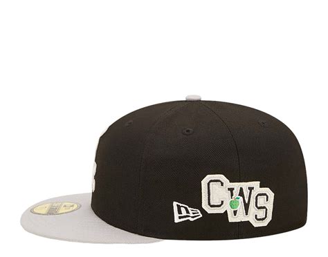 New Era 59Fifty MLB Chicago White Sox Letterman Fitted Hat – NYCMode