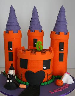 Baked By Design: Halloween Castle Cake