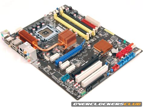 Asus P Q Pro Review Page Closer Look Motherboard Overclockers Club