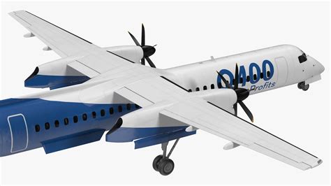 3D model bombardier q400 nextgen passenger - TurboSquid 1494448