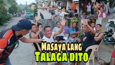 Masaya Lang Talaga Sila I At Mababait Mga Tao Dito Lang Po Yan Sa Brgy