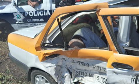 Fuerte Accidente Carretero En Cuajinicuilapa Entre Dos Taxis Deja Un