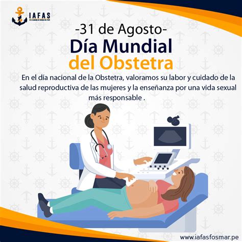 Día Mundial del Obstetra 31 de agosto IAFAS FOSMAR