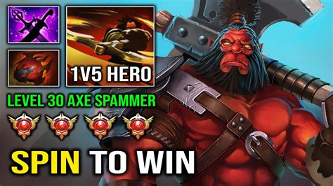 Grand Master Tier Spammer V Spin To Win Offlane Tank Carry Axe Dota