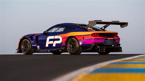 Ford Formally Unveils Mustang GT3 At Le Mans As Classic Circuit