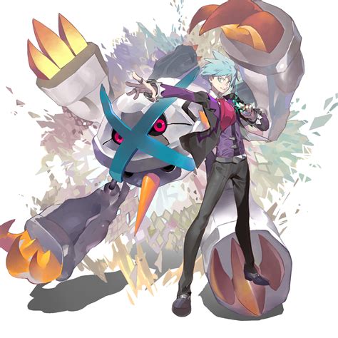 Steven Stone Metagross And Mega Metagross Pokemon And More Drawn