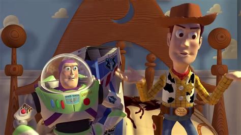 Toy Story Woody And Buzz Flying