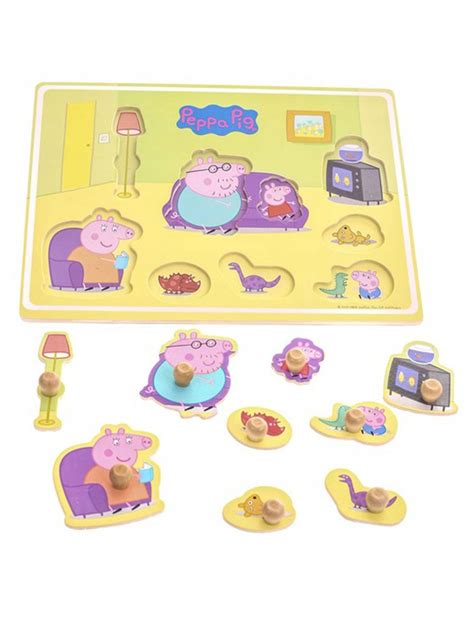 Uk Adanka Drewniana Winka Peppa Puzzle Edukacyjne Allegro Pl