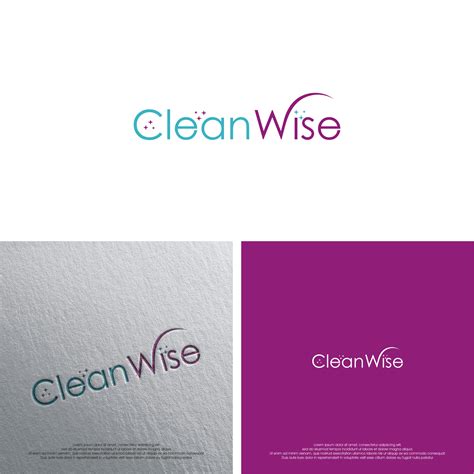 Elegant Playful Logo Design For Clean Wise By Payung Media Creative Design 31359530