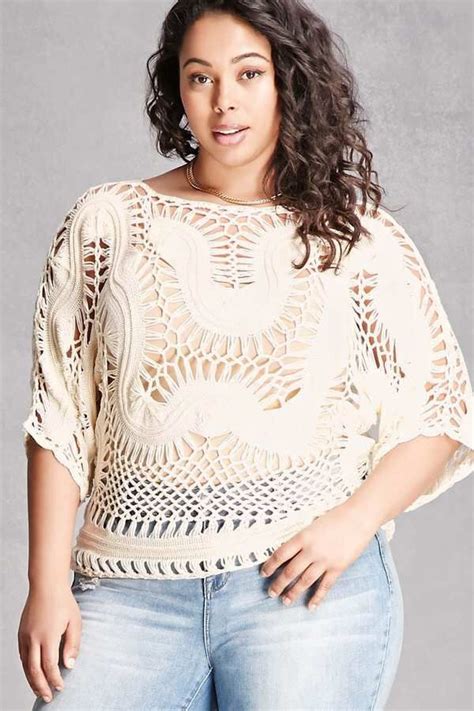 Forever 21 Plus Size Crochet Top Plus Size Outfits Plus Size Womens