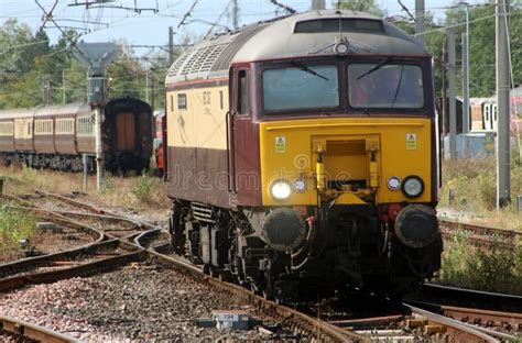 West Coast Railways Class 57 Scarborough Castle Editorial Stock Image Image Of Carnforth