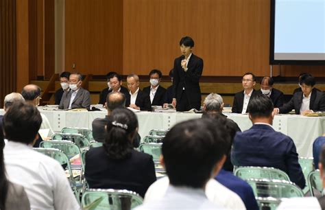 【写真・画像】＜オスプレイ 配備の先に＞佐賀、唐津、神埼から土砂運搬 駐屯地工事説明会で九州防衛局 行政・社会 佐賀新聞ニュース 佐賀新聞