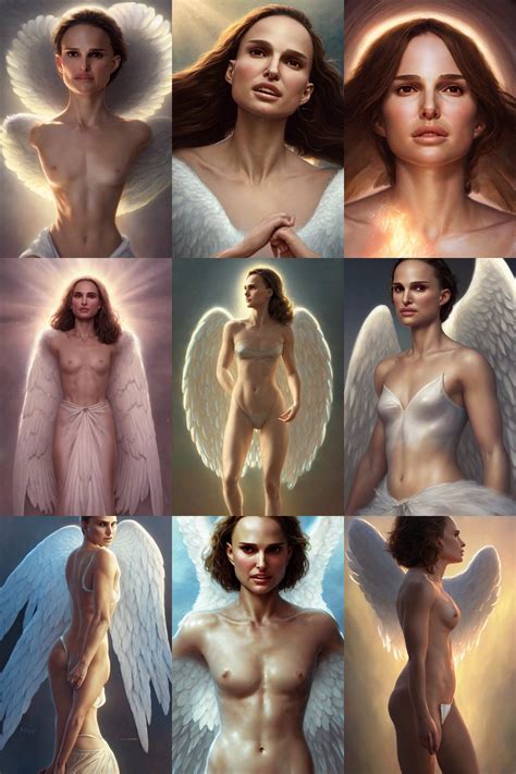 Lexica Natalie Portman As A Heavenly Angel Anatomy Bathed In Light