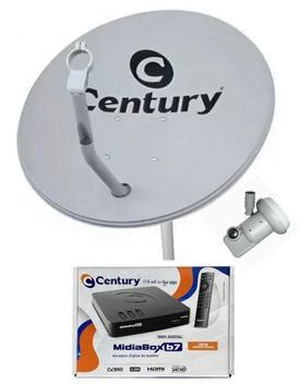 Kit Receptor Digital HD da Century Midiabox B7 Antena Parabólica