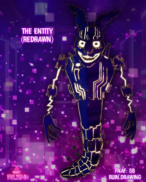 Fnaf Sb Ruin Drawing The Entity Redrawn By Freddyfrostbear5 On