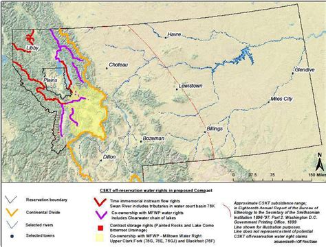 Confederated Salish And Kootenai Tribes Push Water Compact