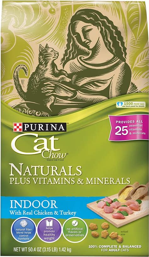 Purina Cat Chow Hairball Healthy Weight Indoor Natural