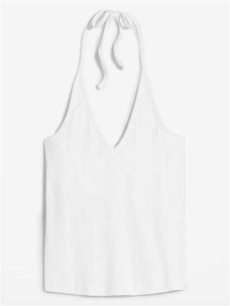 Ribbed Halter Top Old Navy