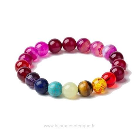 Bracciale Equilibrio Dei Chakra Pietra Preziosa