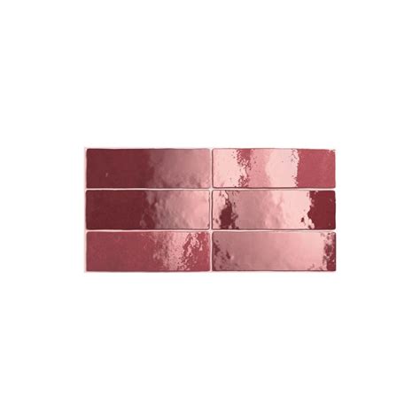 Artisan Burgundy Cm X Cm Wall Tile Burgundy Walls Wall Tiles