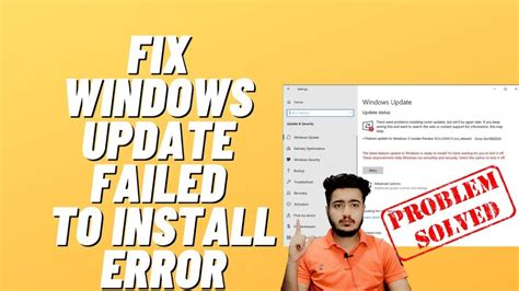 Windows Update Failed Problem Solved Windows 11 Update Error IPhone