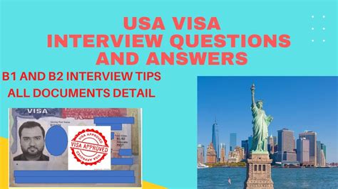 How To Pass Usa Tourist B1 And B2 Visa Interview On First Attempt Tips And Avoid These Mistakes