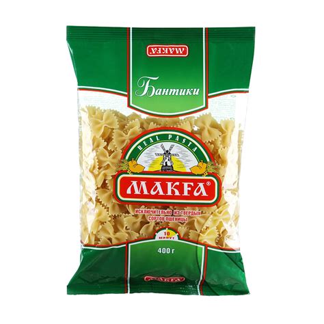 Макароны бантики, 400г